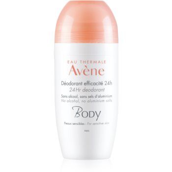 Avène Body 24H Deodorant Deodorant roll-on pentru piele sensibila