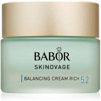 BABOR Skinovage Balancing Cream Rich crema hidratanta si nutritiva pentru ten gras și mixt