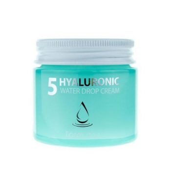 Balsam Facial Hidratant Farmstay Hyaluronic 5 Water Drop Cream, 80 ml