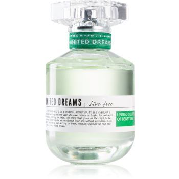 Benetton United Dreams for her Live Free Eau de Toilette pentru femei