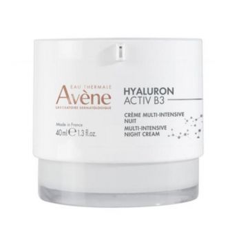 Crema de noapte multi-intensiva Hyaluron Activ B3, Avene, 40 ml la reducere