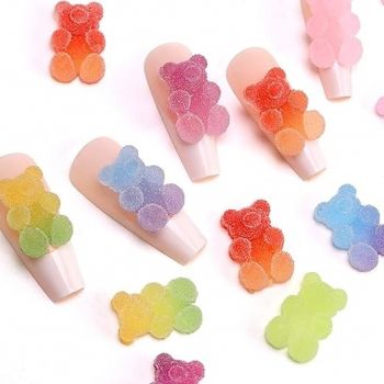 Decor Unghii Bear Sugar, Set 10