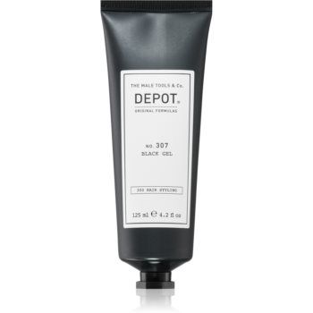DEPOT 300 HAIR STYLING NO. 307 BLACK GEL styling gel pentru părul închis la culoare