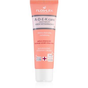 FlosLek Pharma A+D+E+K Care crema nutritiva pentru fermitate pentru pielea slabita