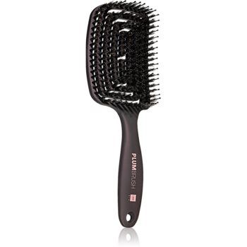 Labor Pro Plum Brush Thick perie de par cu peri de nailon și de mistreț