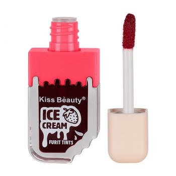 Lip Tint Kiss Beauty Ice Cream Tints, Strawberry #03 ieftin