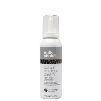 Milk Shake Colour Whipped Cream - Spuma nuantatoare Light Grey 100ml ieftin