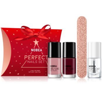 NOBEA Festive set de lacuri de unghii Perfect nail set