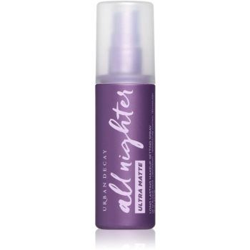 Urban Decay All Nighter Ultra Matte spray pentru fixare pentru un aspect mat