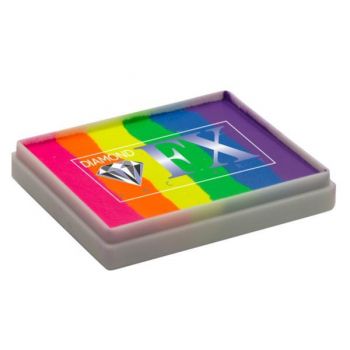 Vopsea pentru machiaj prostetic și efecte speciale, Diamond FX Splitcake Nopți neon, 50 g ieftin