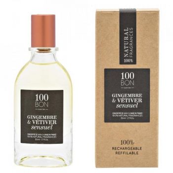 Apa de parfum concentrata pentru femei, rezerva, Gingembre Et Vetiver Sensuel, 100 Bon, 200ml