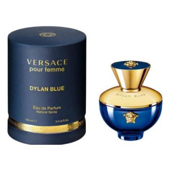 Apa de parfum pentru Femei Versace Dylan Blue Pour Femme Eau de Parfum, 100 ml