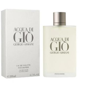 Apa de toaleta pentru Barbati Armani Acqua di Giò Pour Homme Eau de Toilette, 200 ml