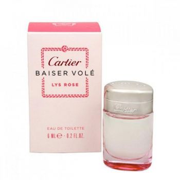 Apa de toaleta pentru femei Baiser Vole Lys Rose, Cartier, 6ml