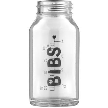 BIBS Baby Glass Bottle Spare Bottle biberon pentru sugari BIBS Baby Glass Bottle Spare Bottle biberon pentru sugari