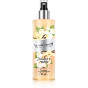 Bruno Banani Sunset Blossom Jasmine & Vanilla spray parfumat pentru corp și păr