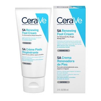 Crema hidratanta pentru picioare pentru piele foarte uscata si aspra, CeraVe, 88 ml