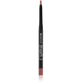 essence 8h Matte Comfort dermatograf mat de buze cu ascutitoare