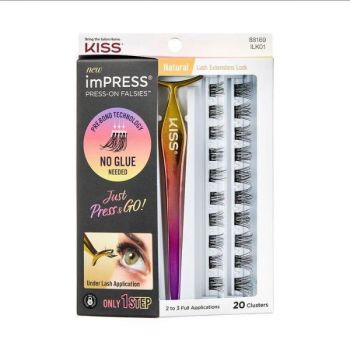 Gene False KISS USA imPress Press-On Falsies Natural ieftina