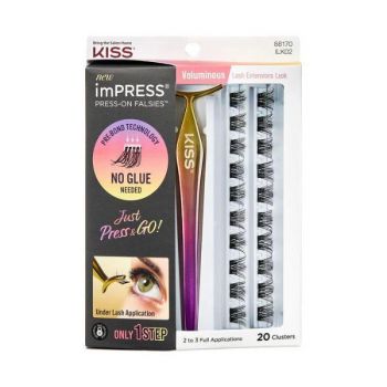 Gene False KISS USA imPress Press-On Falsies Voluminous de firma originale