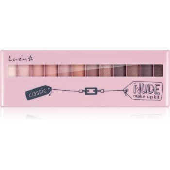 Lovely Nude Make Up Kit Classic paletă cu farduri de ochi