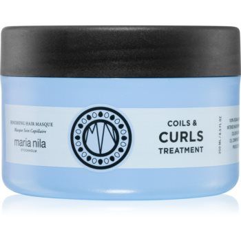 Maria Nila Coils & Curls Treatment Mask masca hranitoare pentru par ondulat si cret