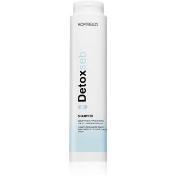 Montibello DetoxSeb Sebum Regulating Shampoo sampon pentru normalizare pentru scalp iritat cu tendinta de ingrasare