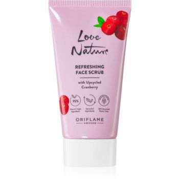 Oriflame Love Nature Upcycled Cranberry peeling racoritor