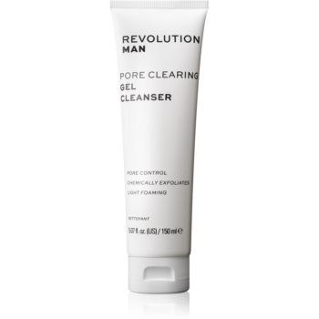 Revolution Man Pore Clearing gel de curățare hidrateaza pielea si inchide porii