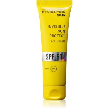 Revolution Skincare Sun Protect Invisible fluid protecție SPF 50 de firma originala