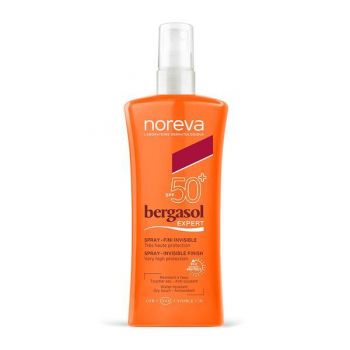 Spray cu finish invizibil SPF50+ Bergasol Expert, Noreva, 125 ml ieftina
