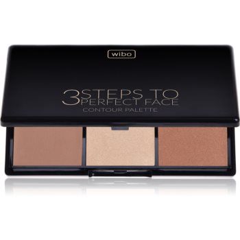 Wibo 3 Steps To Perfect Face Dark Patela pentru conturul fetei faciale