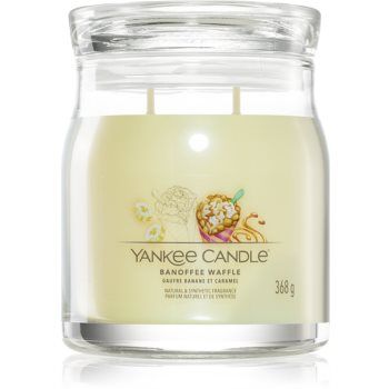 Yankee Candle Banoffee Waffle lumânare parfumată Signature Yankee Candle Banoffee Waffle lumânare parfumată Signature