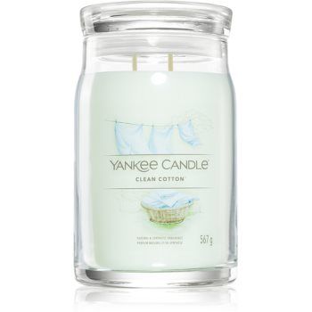 Yankee Candle Clean Cotton lumânare parfumată Signature