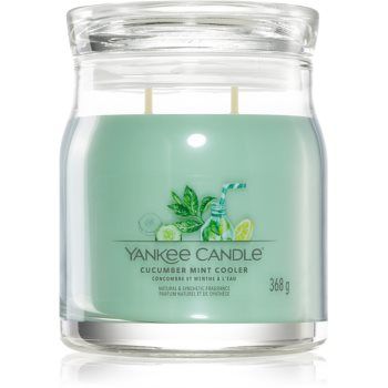 Yankee Candle Cucumber Mint Cooler lumânare parfumată Signature