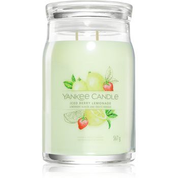 Yankee Candle Iced Berry Lemonade lumânare parfumată Signature