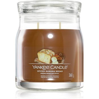 Yankee Candle Spiced Banana Bread lumânare parfumată Signature