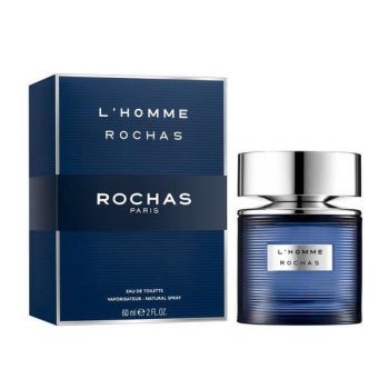 Apa de toaleta L`Homme, Rochas, 60ml