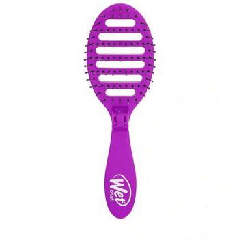 Perie pentru par Wet Brush Pop & Go Speed Dry Purple