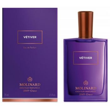 Apă de parfum unisex, Vetiver, Molinard, 75ml