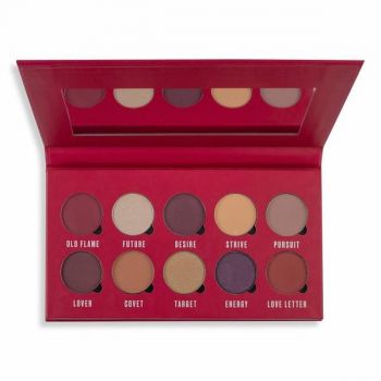 Paleta fard de ochi Be Passionate About Eyeshadow Palette, Makeup Revolution, 10x 1.3g