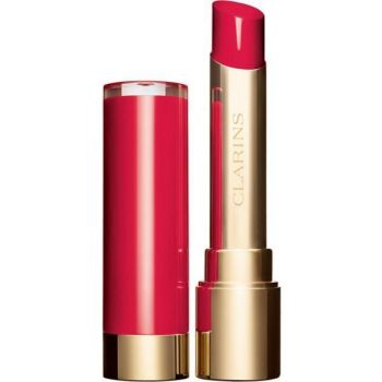 Ruj 760L Pink Cranberry, Joli Rouge Lacquer Lipstick, Clarins, 3g