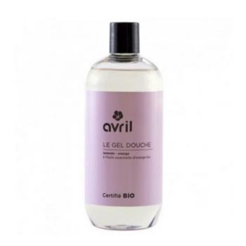 Gel de dus bio Lavanda si Portocale Avril, 500ml