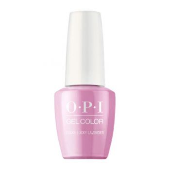 Lac de Unghii Semipermanent - OPI Gel Color Lucky Lucky Lavender, 15 ml la reducere