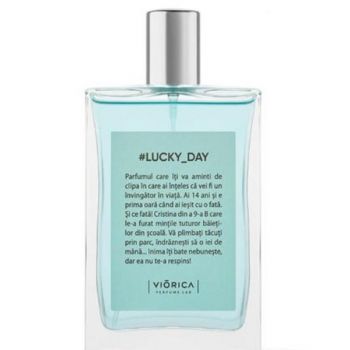 Apa de parfum pentru Barbati #Lucky Day Viorica Cosmetic, 100 ml