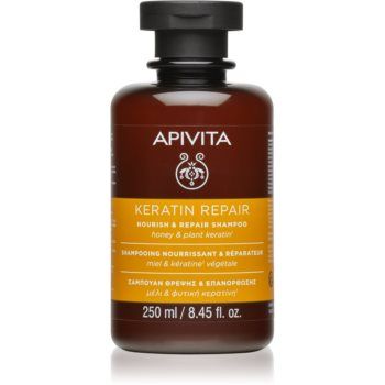 Apivita Keratin Repair Nourish Repair Shampoo sampon pentru curatare