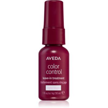 Aveda Color Control Leave-in Treatment Light ser fără clătire pentru strălucirea și protecția părului vopsit