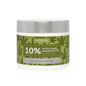 Crema de corp cu 10% unt de Canabis, Viorica, 200 ml