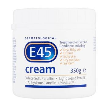 Crema dermatologica neparfumata pentru piele uscata E 45, 350 g ieftina