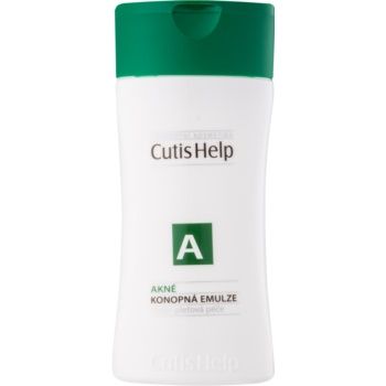 CutisHelp Health Care A - Acne Emulsie de canepa pentru curatare pentru ten acneic
